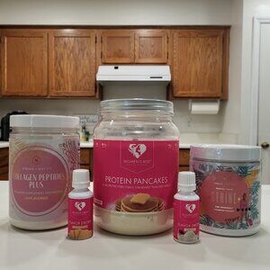 Womens Best Protein pancake mix/ flavor drops/collegen peptides/pre-workout LOT